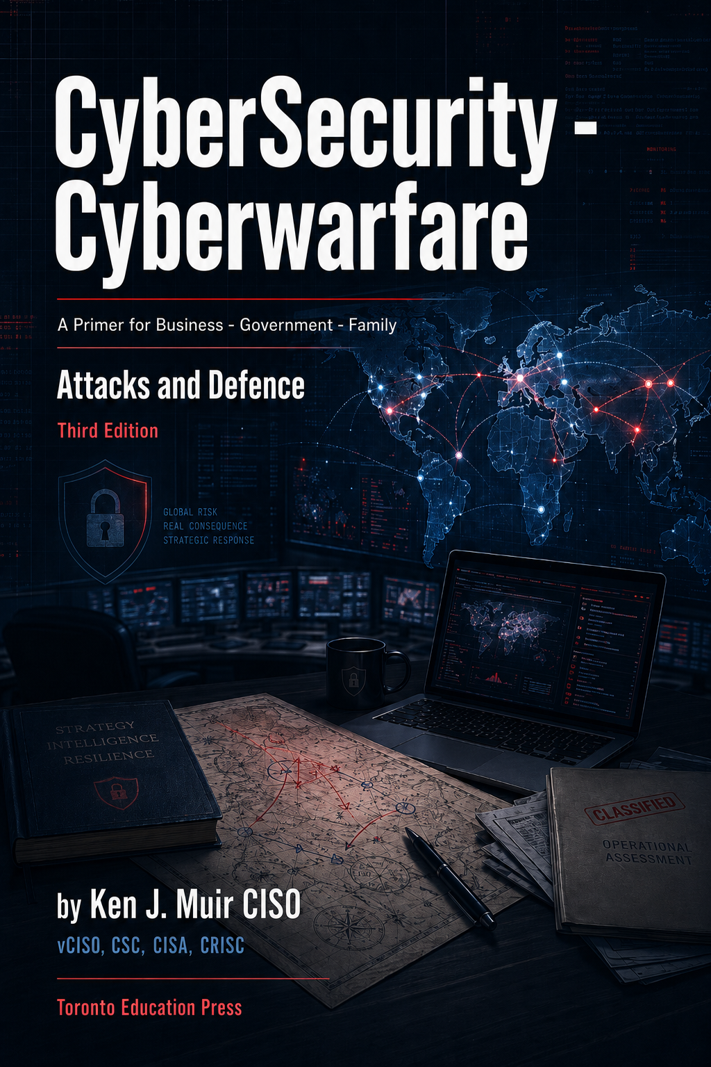 CyberSecurity - Cyberwarfare Third Edition by Ken J. Muir CISO